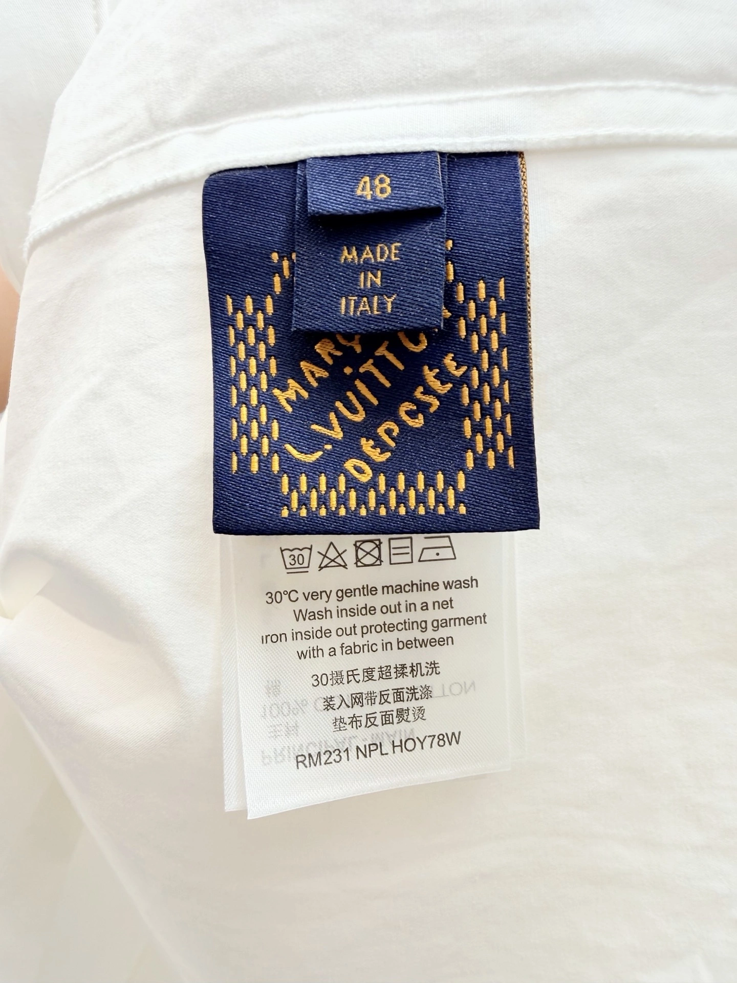 wg.luxury-- 8V 2026FW MONOGRAM Cotton item:E-F409L2753H